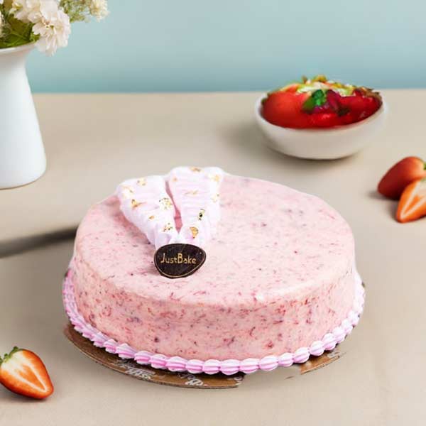 English Strawberry Cake Large