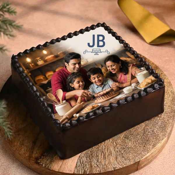Family Photo Cake