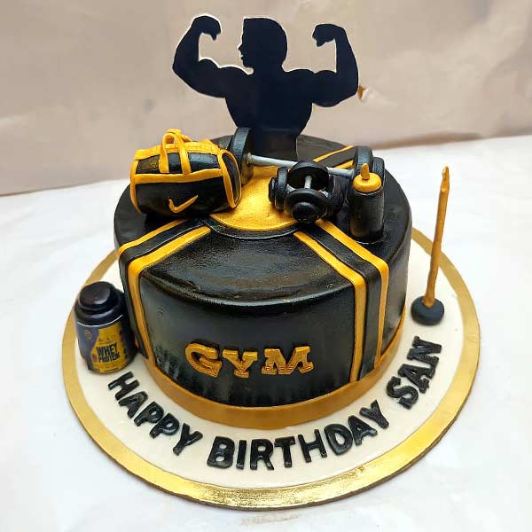 Gym Theme Cake