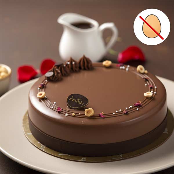 Hazelnut Gateaux Eggless Cake