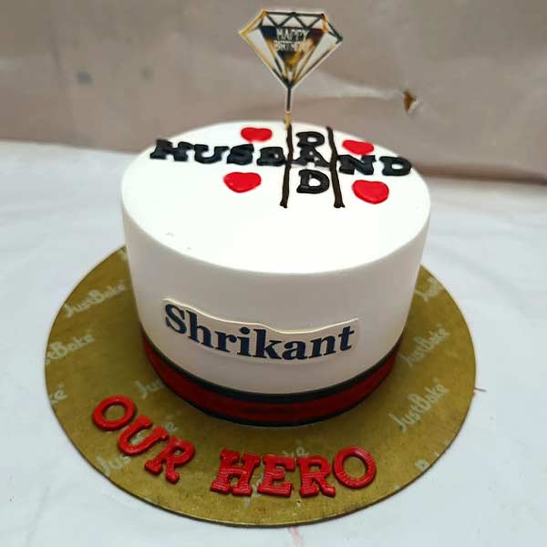 Hero Husband Cake