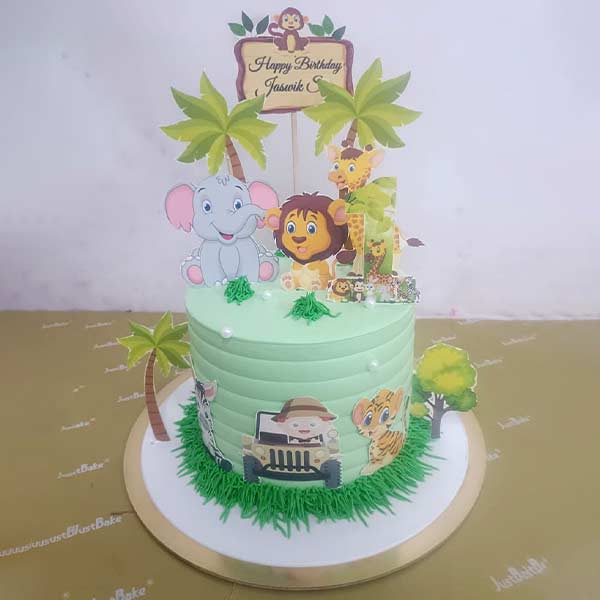 Jungle Safari Cake 01