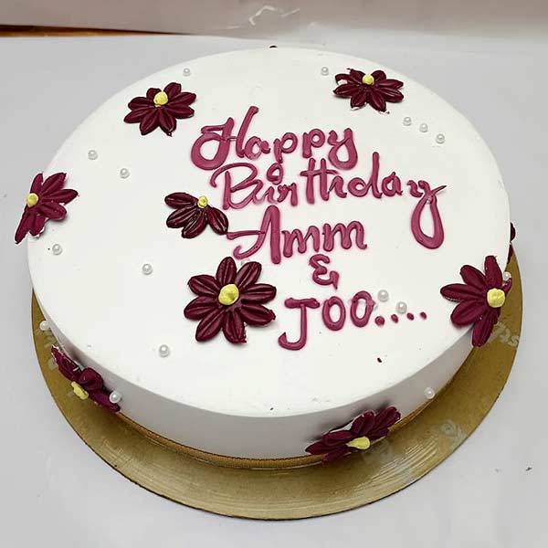 Lovely Flower Birthday Cake