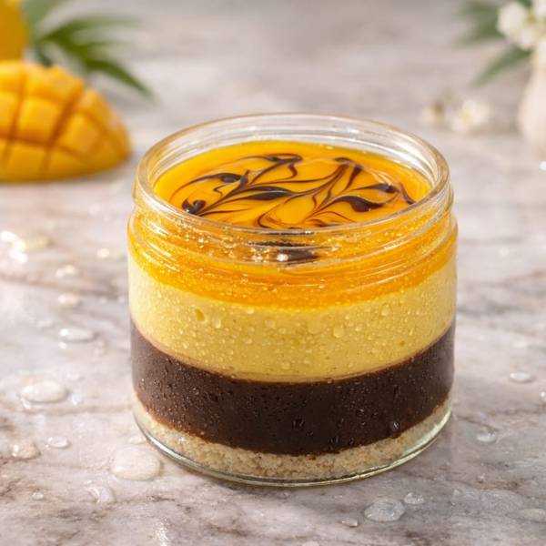 Mango Bavarian Mousse