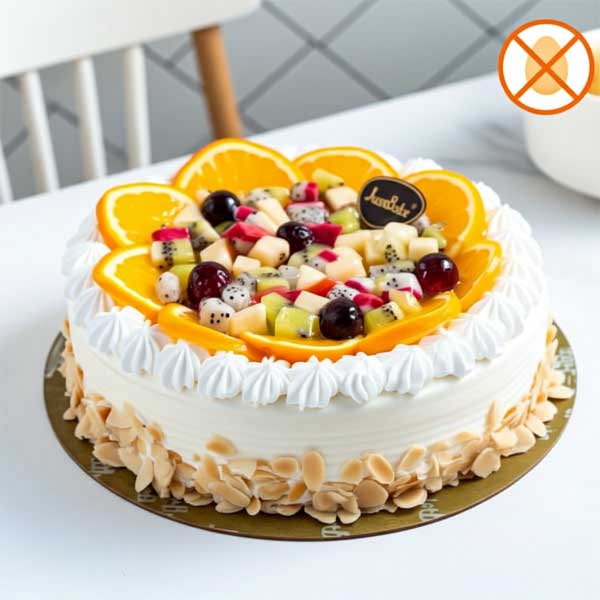 Mixed Fruit Gateaux Eggless Cake