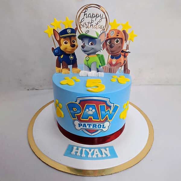Paw Patrol Theme Cake 01