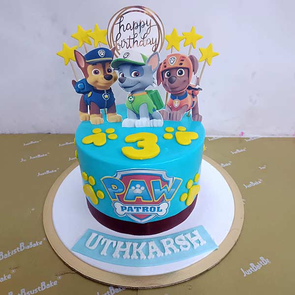 Paw Patrol Theme Cake 