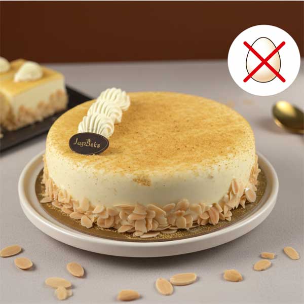 Rasmalai Eggless Cake