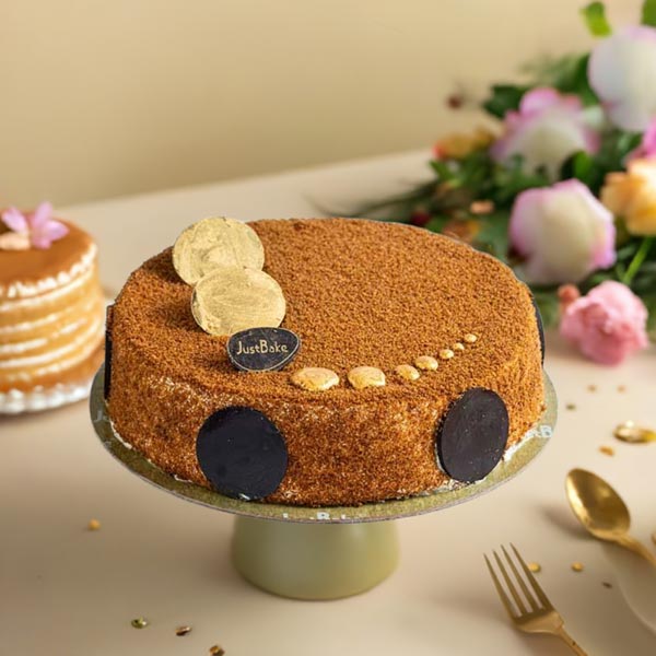 Russian Honey Womens Day Cake