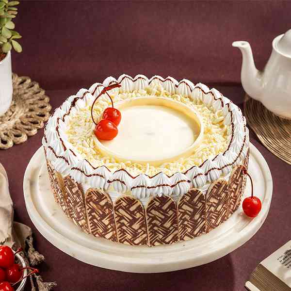 White Forest Cake