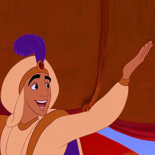 Aladdin Charm Photo Cake