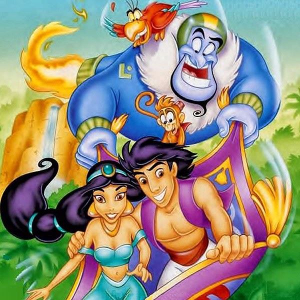 Aladdin Pals Photo Cake