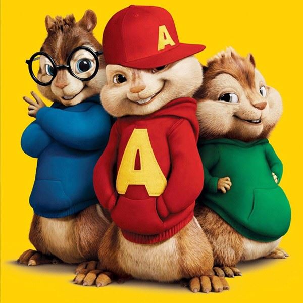 Alvin and the Chipmunks Photo Cake