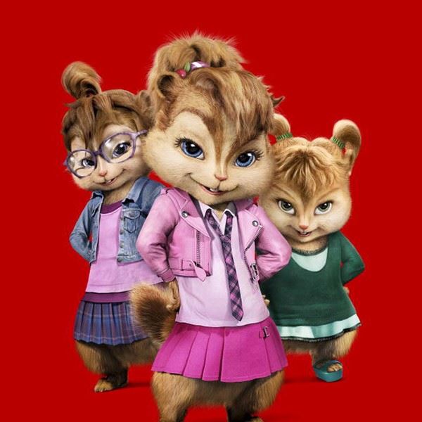 Alvin Chippettes Photo Cake