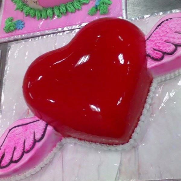 Angel Heart Cake Cream