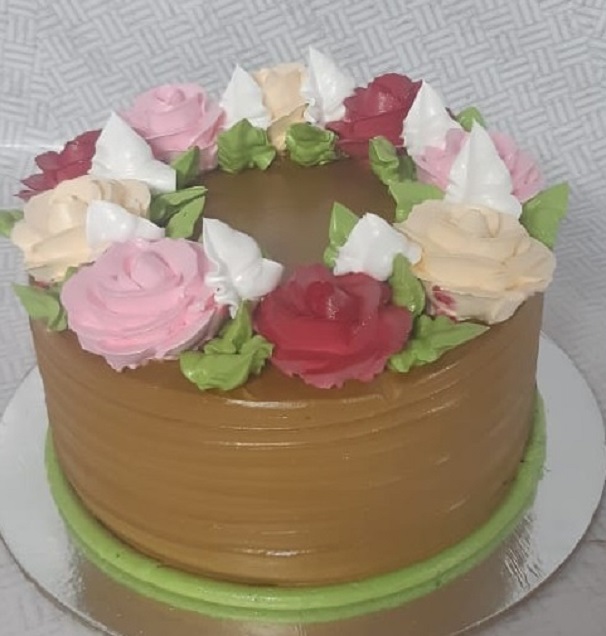 Designer Floral Cake