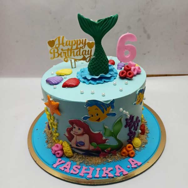 Aqua Theme Cake