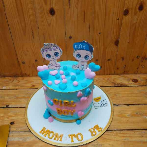 Baby Shower Theme Cake