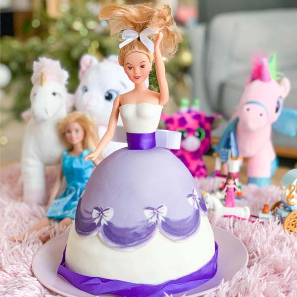 Barbie Doll  cake