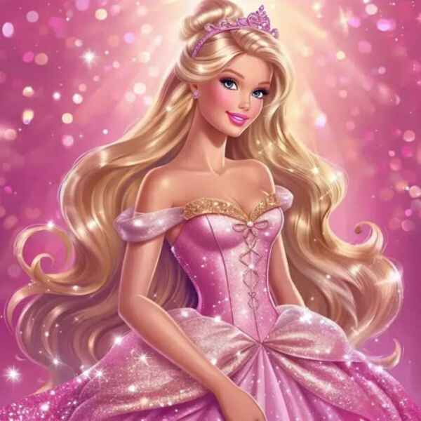 Barbie Princess Dream Photo Cake