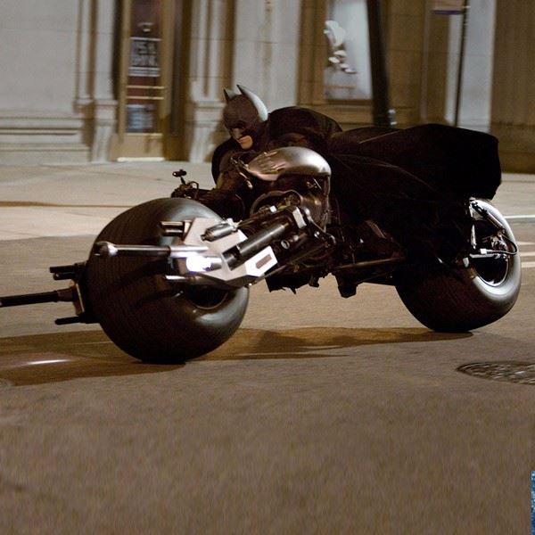 Batman Bike Photo Cake