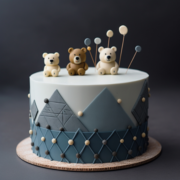Bear Theme cake