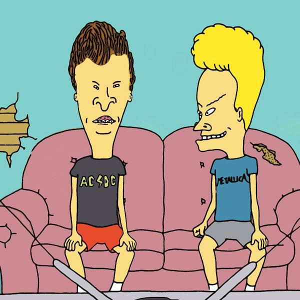 Beavis Butt Head Photo Cake