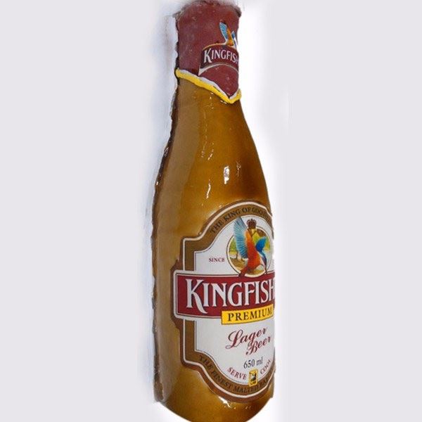 Beer Bottle Cream Finish Cake