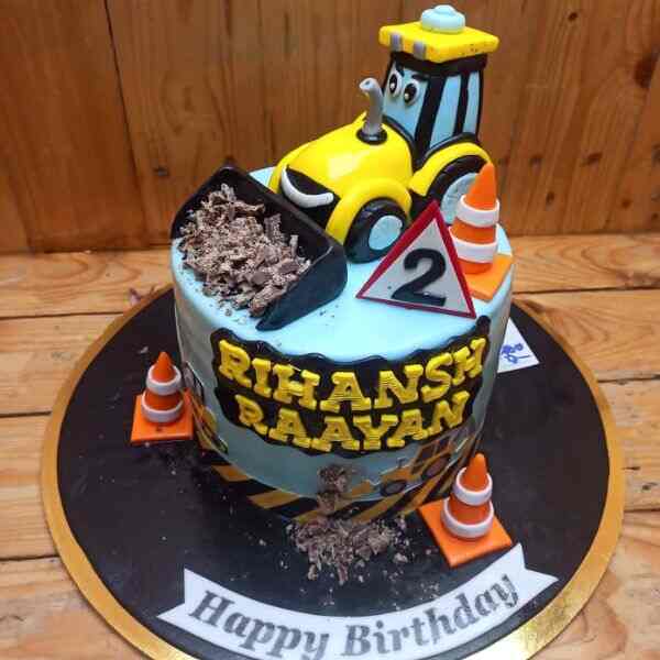 Builder Bash Birthday Cake