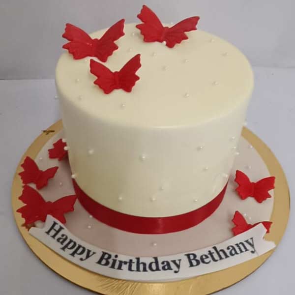 Butterflies Pearl Cake