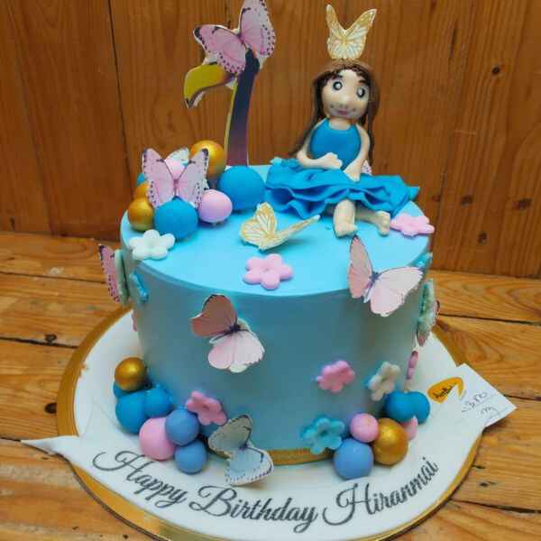 Butterfly Barbie Doll Cake 