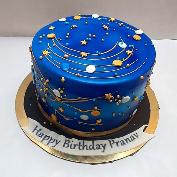 Galaxy Theme Cake