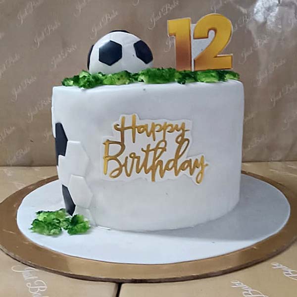 Football Theme Birthday Cake