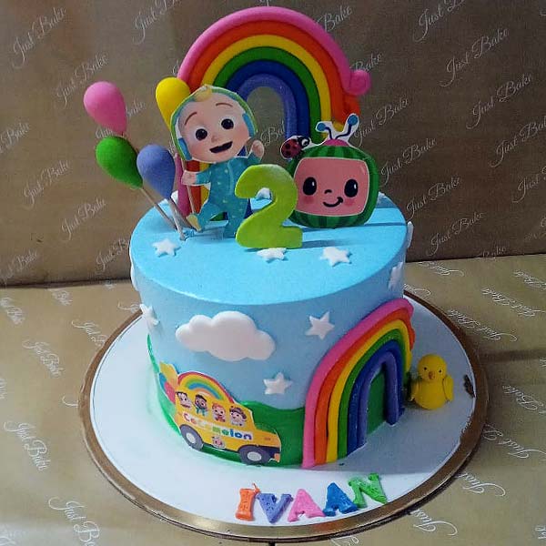 Cocomelon Delight Cake