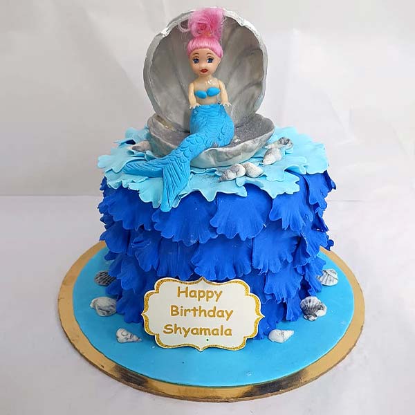 Mermaid Pearl Fantasy Cake