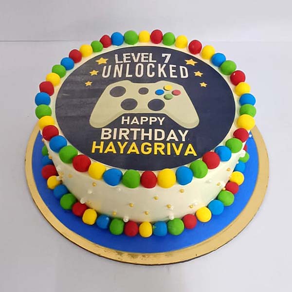 Game Theme Cake