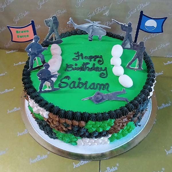 Army Theme Cake