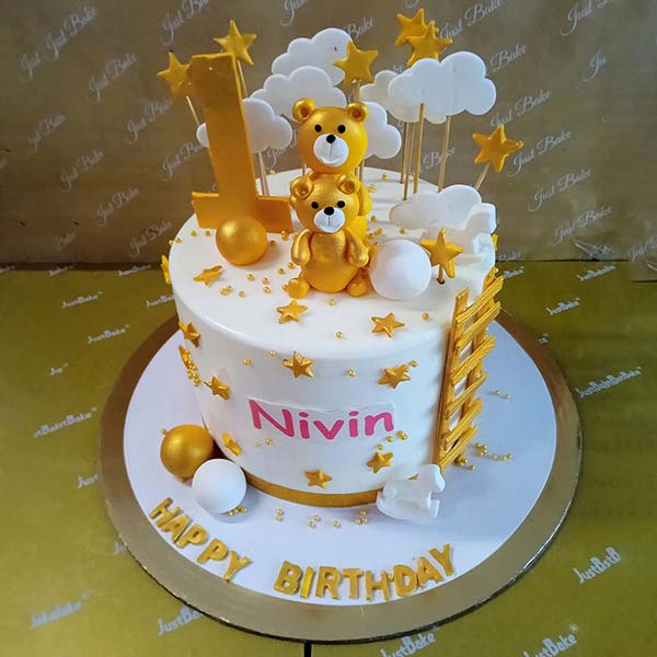 Teddy Bear Kids cake 02