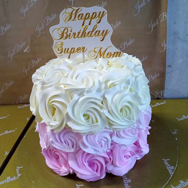 Swirl Theme Cake