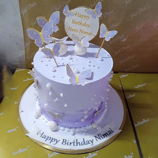 Pearl and Butterfly Cake 01