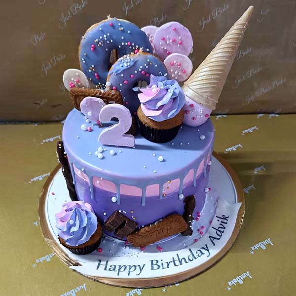 Candyland Birthday Cake