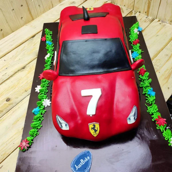 Car 2d cake  