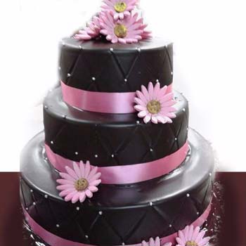 Carnations Cake Cream Fondant