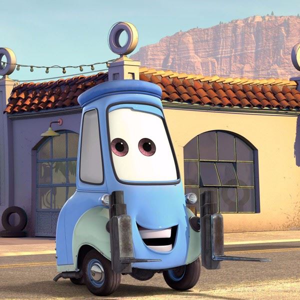 Cars Guido Photo Cake