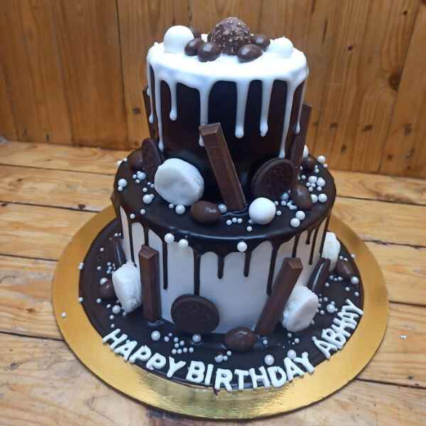 Choco Overload Celebration Cake