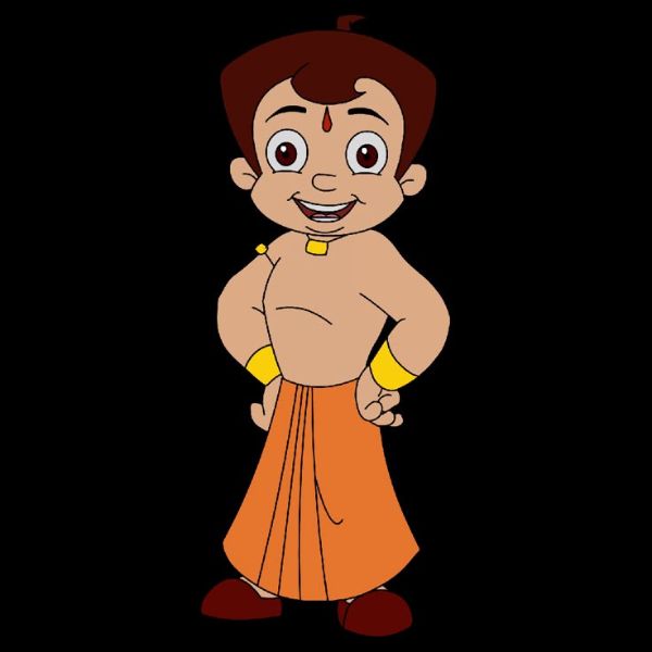 Chotta Bheem Laddo Photo Theme Cake