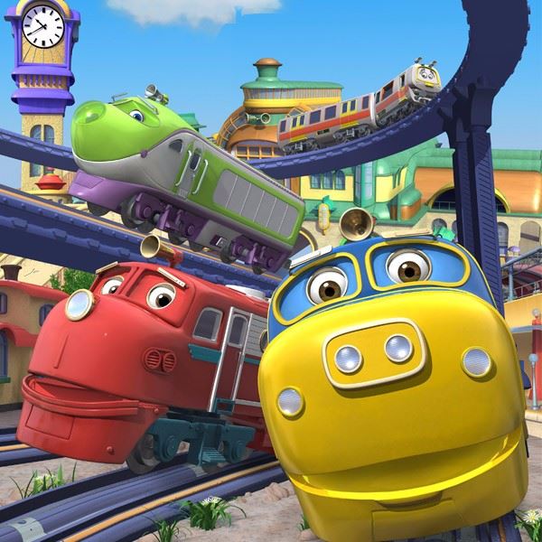 Chuggington Photo Cake