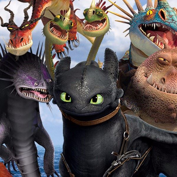 D Dragon Heros Photo Cake