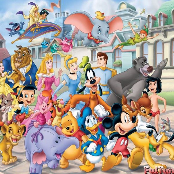 Disney Mickey Friends2 Photo Cake