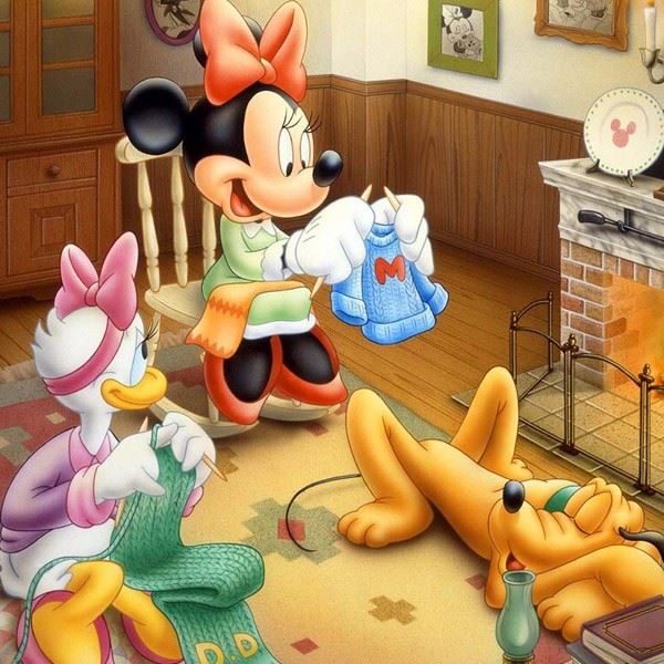 Disney Minnie Friends Photo Cake
